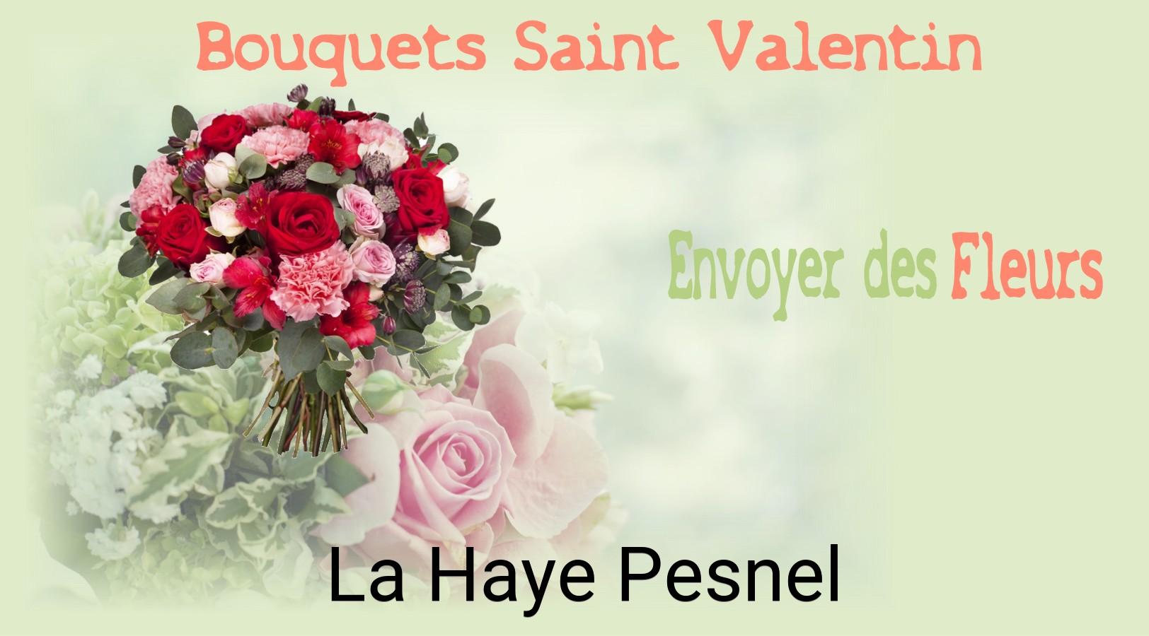 Roses de Saint-Valentin livrées à La Haye-Pesnel
